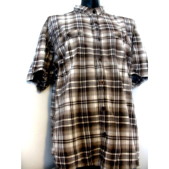 Redhead Short Sleeve  Black/White Shirt Men's Size 3X - Picture 5 of 15